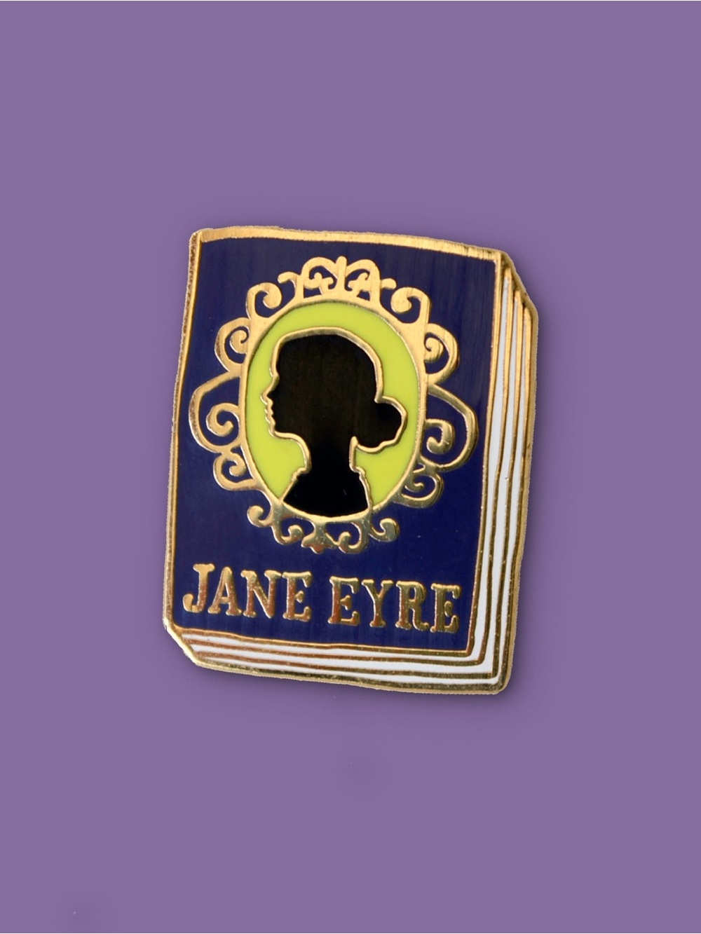 NEW Ideal Bookshelf Classic Books Jane Eyre Enamel Pin